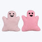 Halloween Carnival 14" Fabric Pink Ghost Shape Pillow - SET OF 2