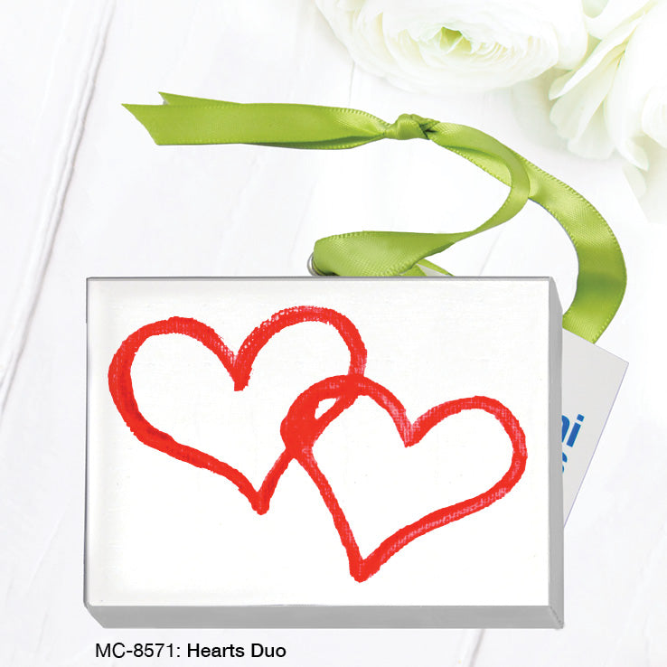 Hearts Duo, Mini Canvas (MC-8571A)