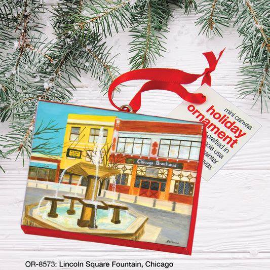 Lincoln Square Fountain, Chicago, Ornament (OR-8573A)