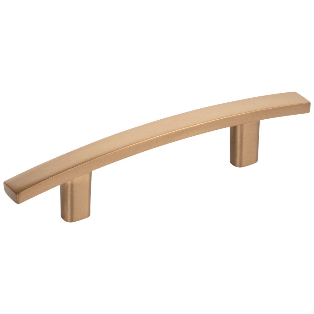 3" Center-to-Center Satin Nickel Square Thatcher Cabinet Bar Pull