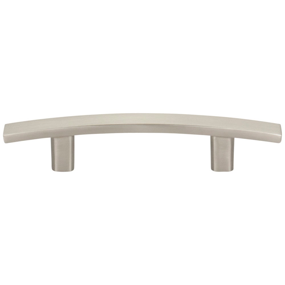 3" Center-to-Center Satin Nickel Square Thatcher Cabinet Bar Pull