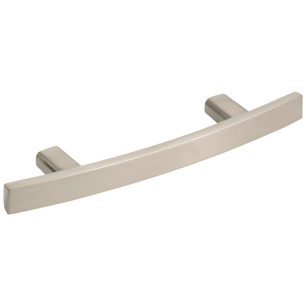 3" Center-to-Center Satin Nickel Square Thatcher Cabinet Bar Pull