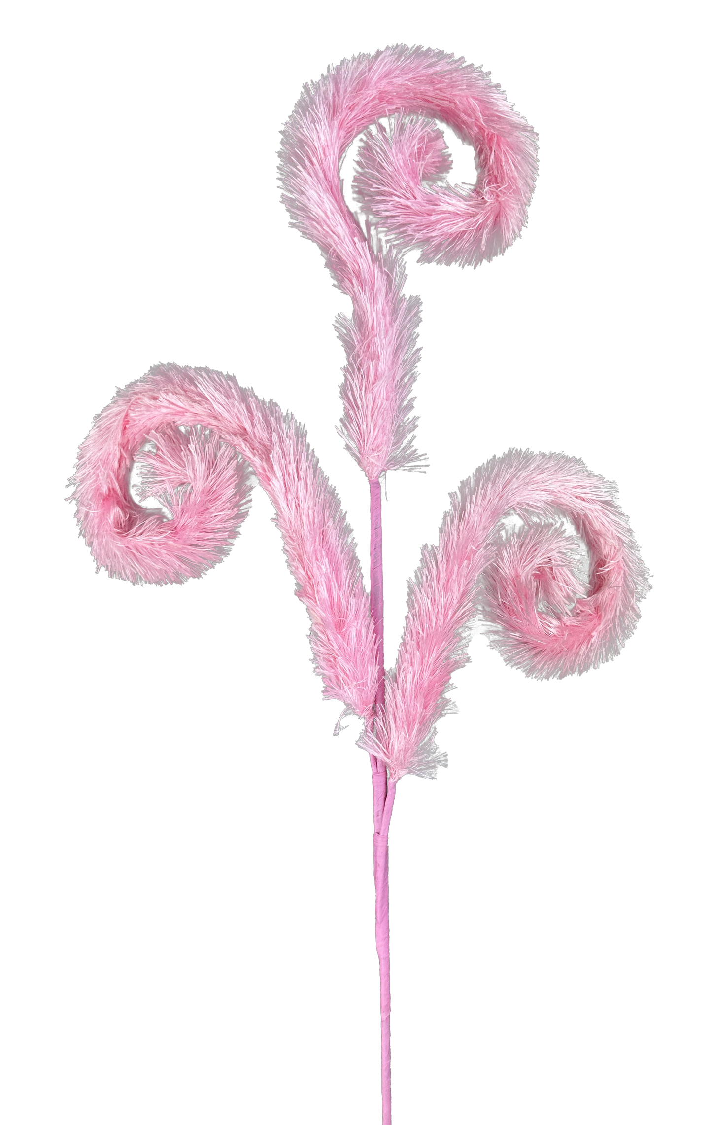 Furry Curly Spray Pink