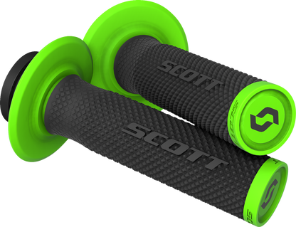 SCOTT Grips - SX II - Lock-On - Black/Green 292452-1043222