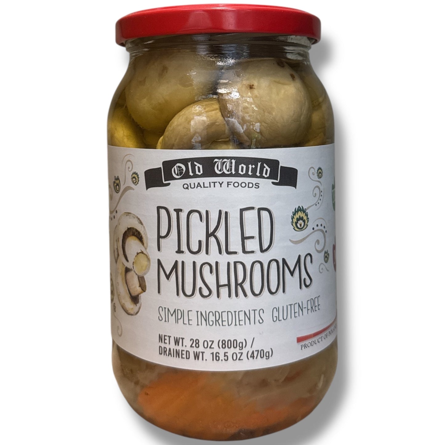 Mushroom pickled
