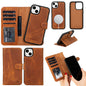 Casper Leather iPhone 15 Wallet Case | Detachable MagSafe Compatible RFID Protection