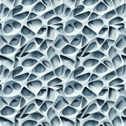 Sculpted Cellular Cloud Wallpaper