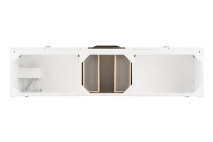 Columbia 72" Double Wall Mount Vanity Cabinet