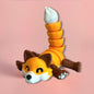 Fox 3D Deluxe Charm - Tumbler Handle Charm