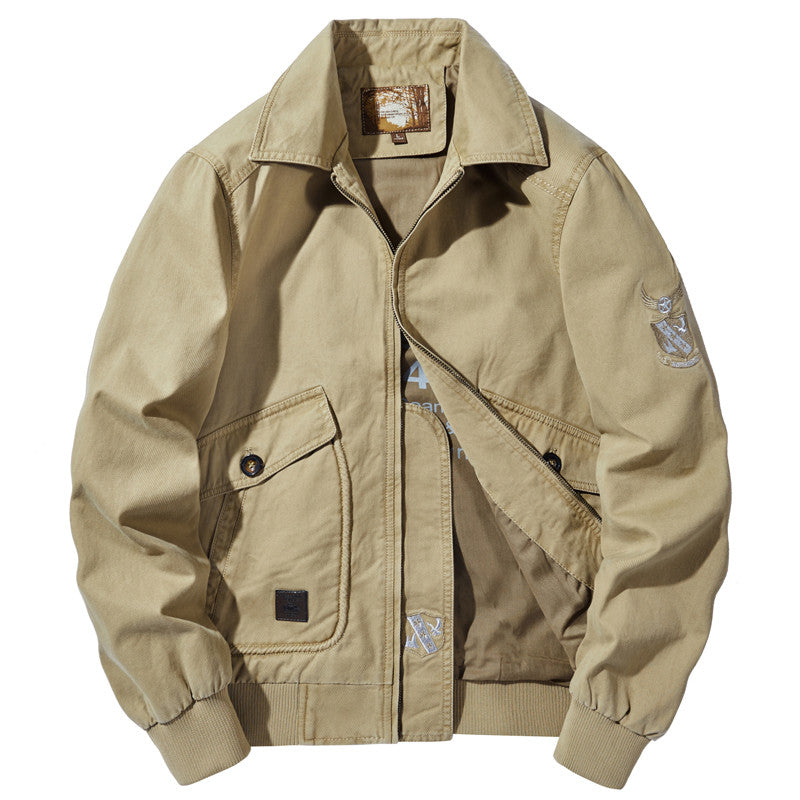 Men's Bomber Jacket Spring And Autumn