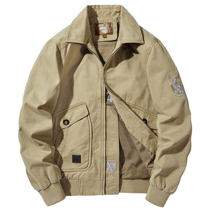 Men's Bomber Jacket Spring And Autumn