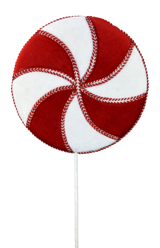 Velvet Lollipop Spray Red/White