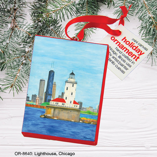 Lighthouse, Chicago, Ornament (OR-8640A)