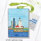 Lighthouse, Chicago, Mini Canvas (MC-8640A)