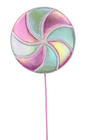 Lollipop Spray 6" Mint,Pink,Gold