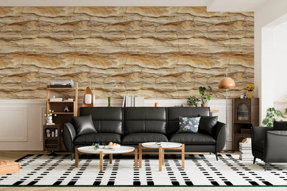Sun-Kissed Canyon Wall