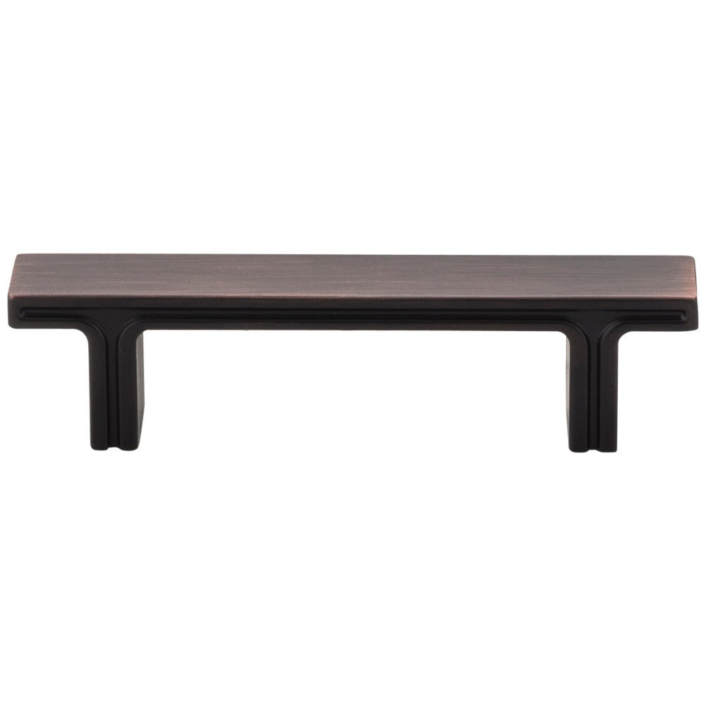 3" Center-to-Center Satin Nickel Square Anwick Cabinet Pull