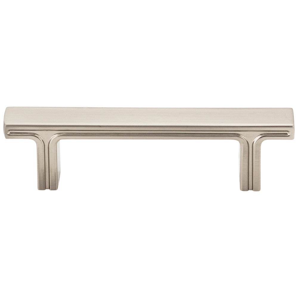 3" Center-to-Center Satin Nickel Square Anwick Cabinet Pull