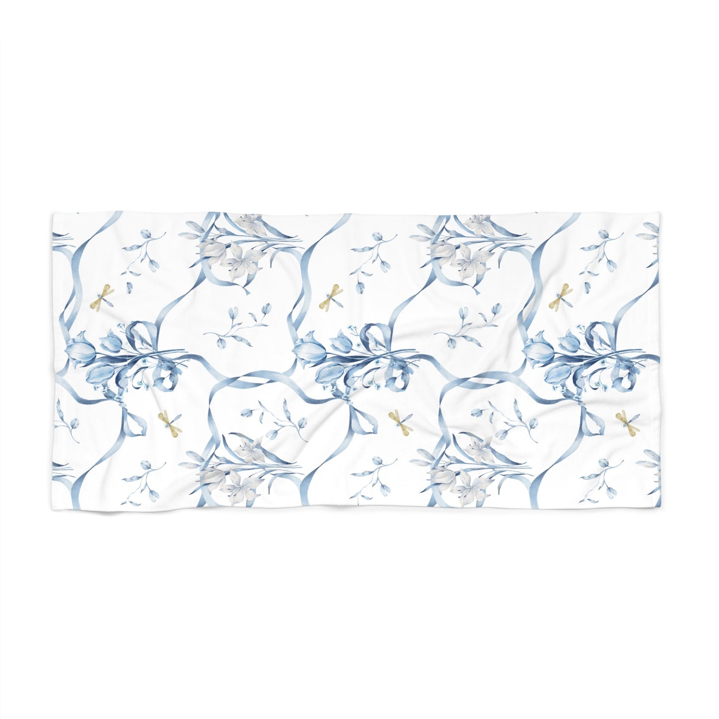 Customizable: Elegant Floral Beach Towel, Summer Accessory, Poolside Essential, Gift for Beach Lovers, Vacation Must-Have!