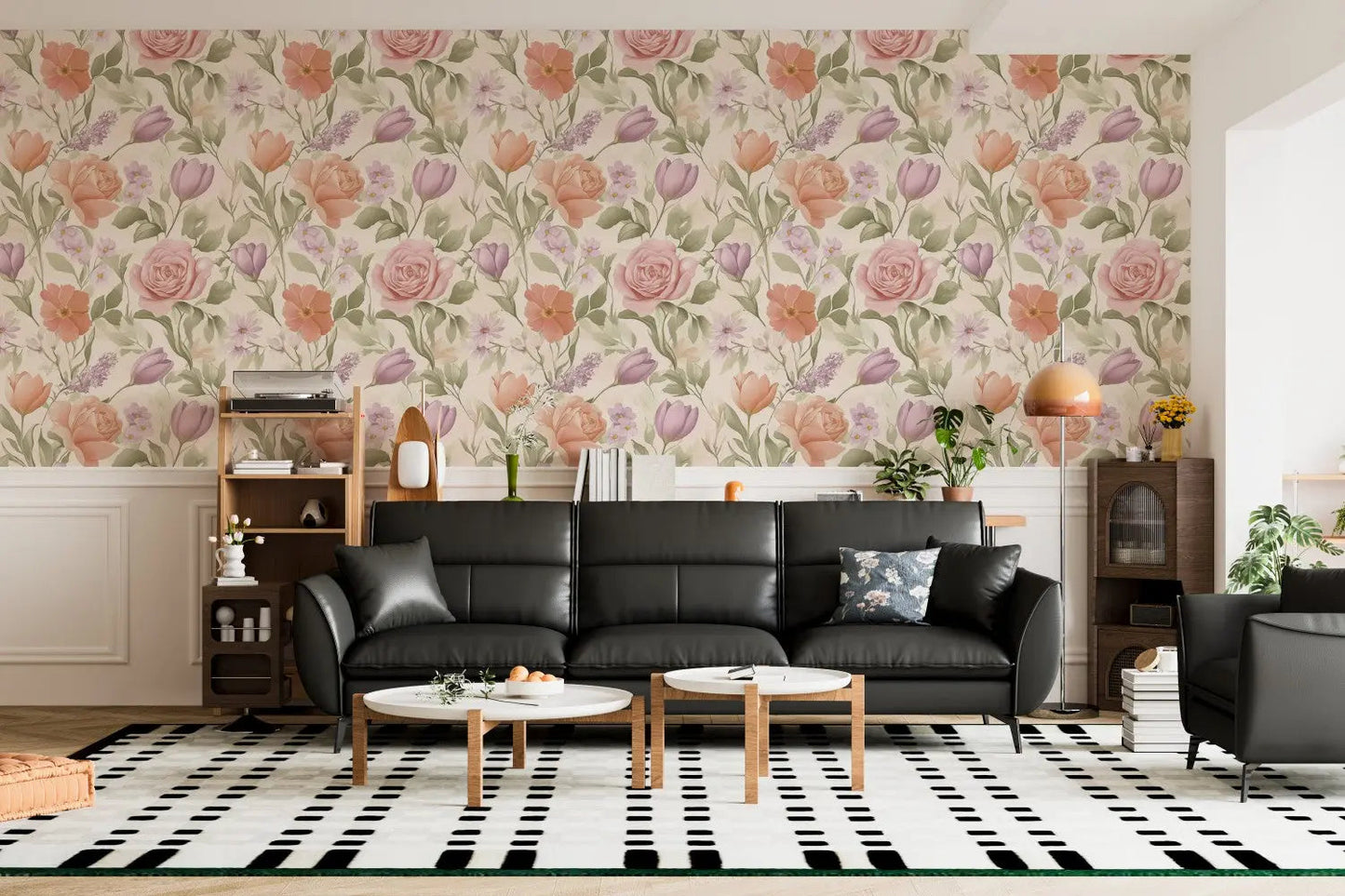 Whispering Petals Pastel Garden