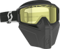 SCOTT Primal Safari Facemask Snow Goggle - Black/White - Yellow 278608-1007029