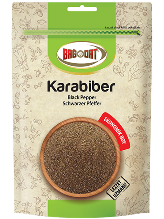 BAGDAT BLACK PEPPER (MIDI - ZIP) - 185 GR | Kitchen + Metal