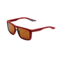 100% Renshaw Glasses - Crimson - Bronze 61038-392-73