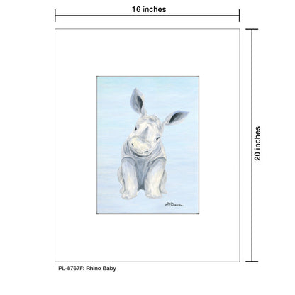 Rhino Baby, Print (#8767F)