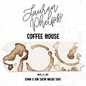 Coffee House 15mm washi || RESTOCK