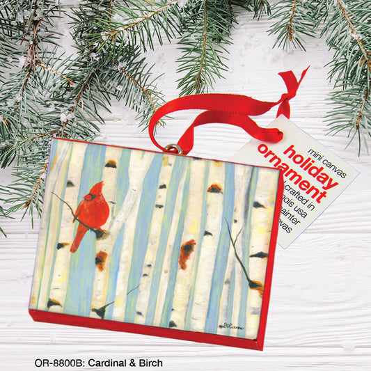 Cardinal & Birch, Ornament (OR-8800B)