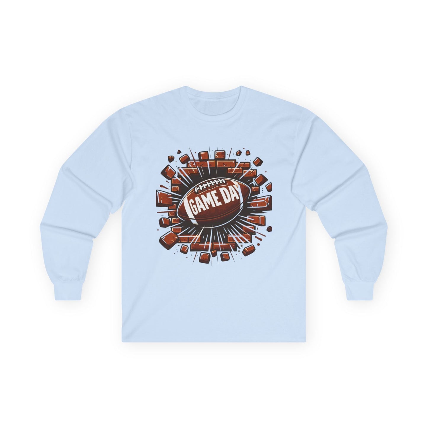 Game Day Adult Cotton Long Sleeve Tee