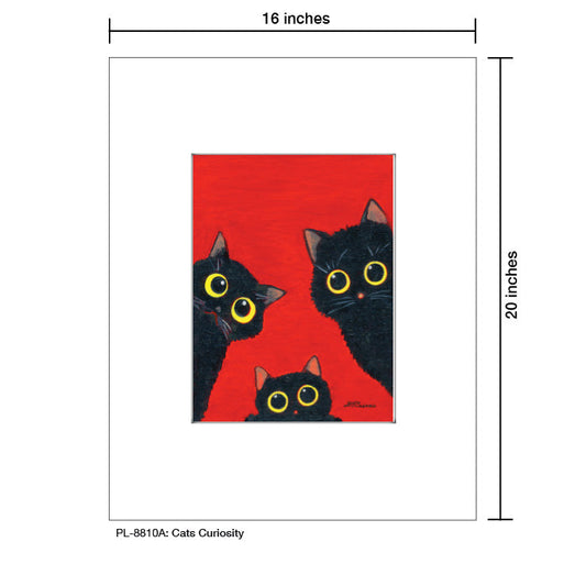Cats Curiosity, Print (#8810A)