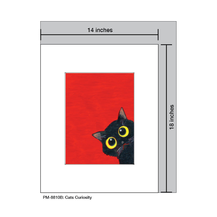 Cats Curiosity, Print (#8810B)