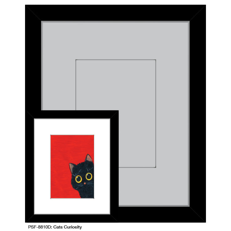 Cats Curiosity, Print (#8810D)
