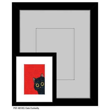 Cats Curiosity, Print (#8810D)
