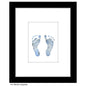 Footprints, Print (#8812A)