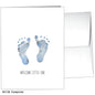Footprints, Greeting Card (8812B)