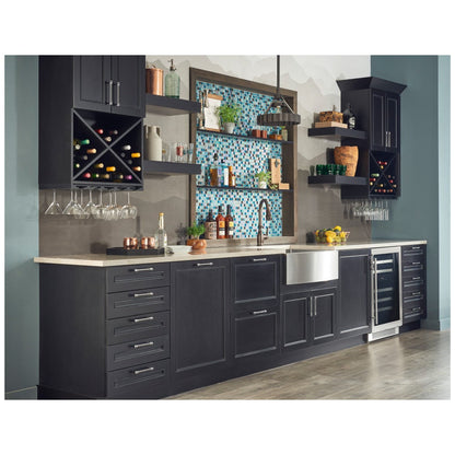 96 mm Center-to-Center Satin Nickel Hayworth Cabinet Bar Pull