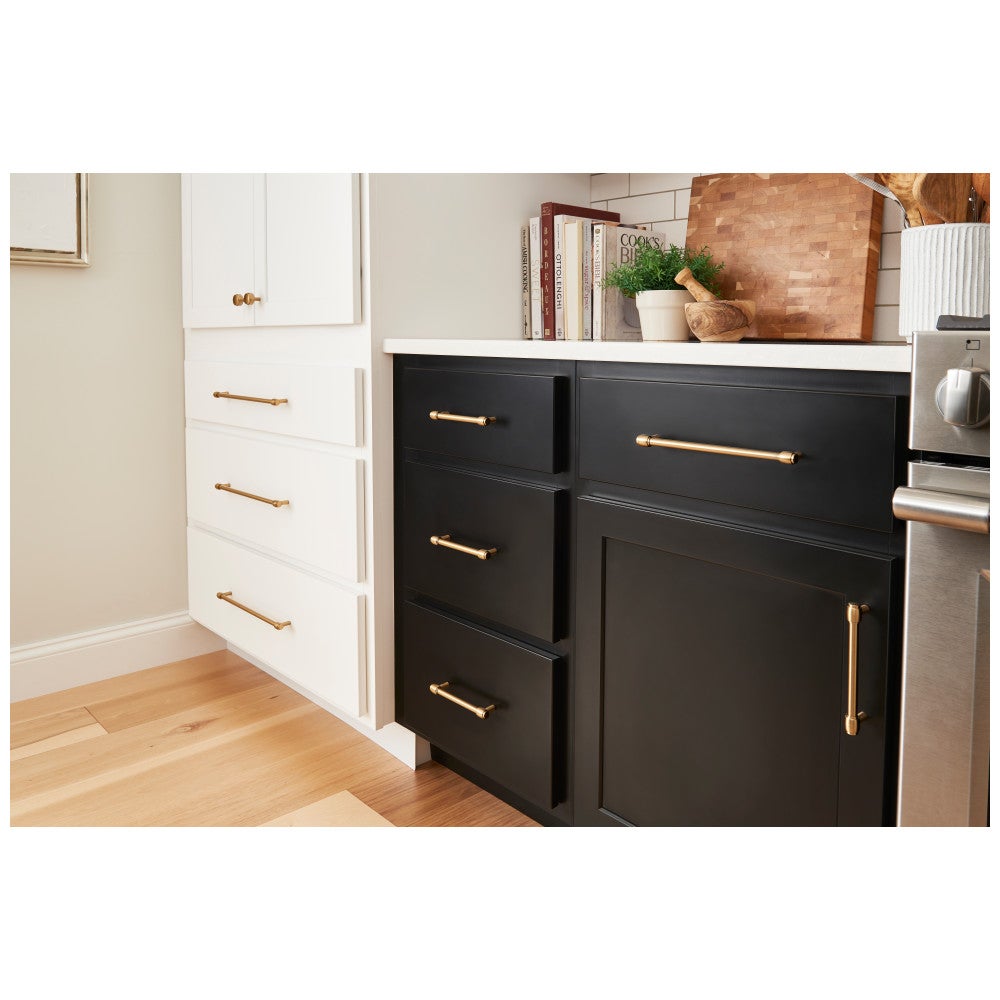 96 mm Center-to-Center Satin Nickel Hayworth Cabinet Bar Pull