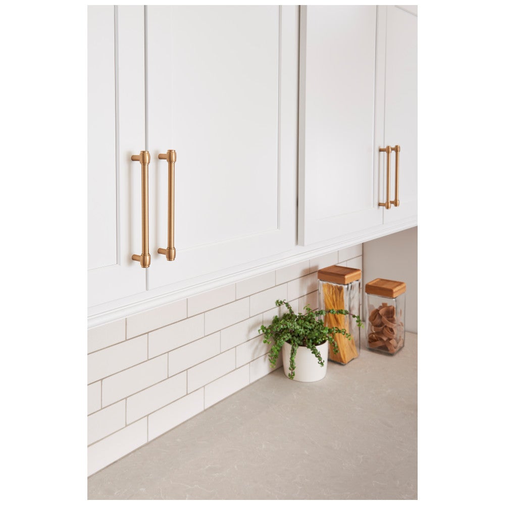 96 mm Center-to-Center Satin Nickel Hayworth Cabinet Bar Pull