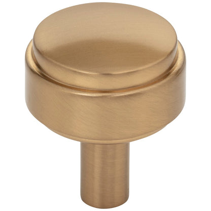 1-1/8" Diameter Satin Nickel Hayworth Cabinet Knob