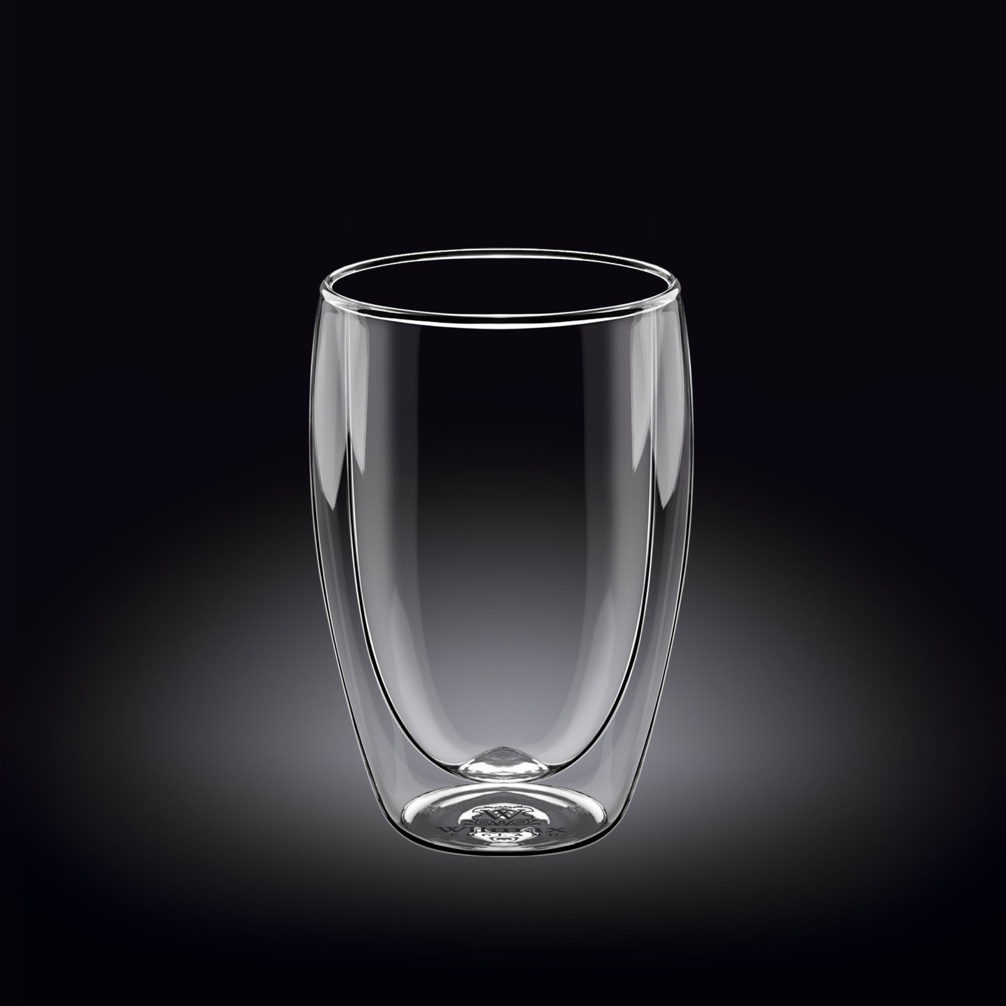 A Set Of A 4 Section Bamboo Tray With 4 Double walled Thermo Glasses | Dinnerware