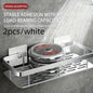 2Pack Aluminum NoDrill Wall Shelves RustProof SpaceSavers