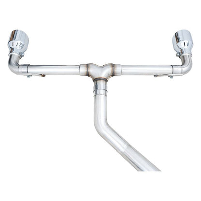 AWE 2022 VW GTI MK8  Track Edition Exhaust - Chrome Silver Tips