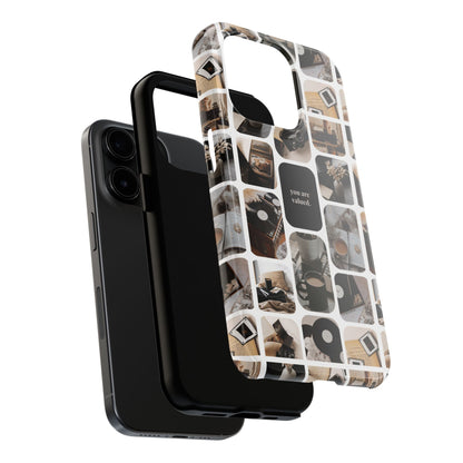 Retro Collage Phone Case - You Are Valued, Durable Protection for Your Device, Thoughtful Gift for Friends & Family, Perfect for Any [...]