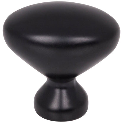 1-1/8" Overall Length Satin Nickel Oval Merryville Cabinet Knob