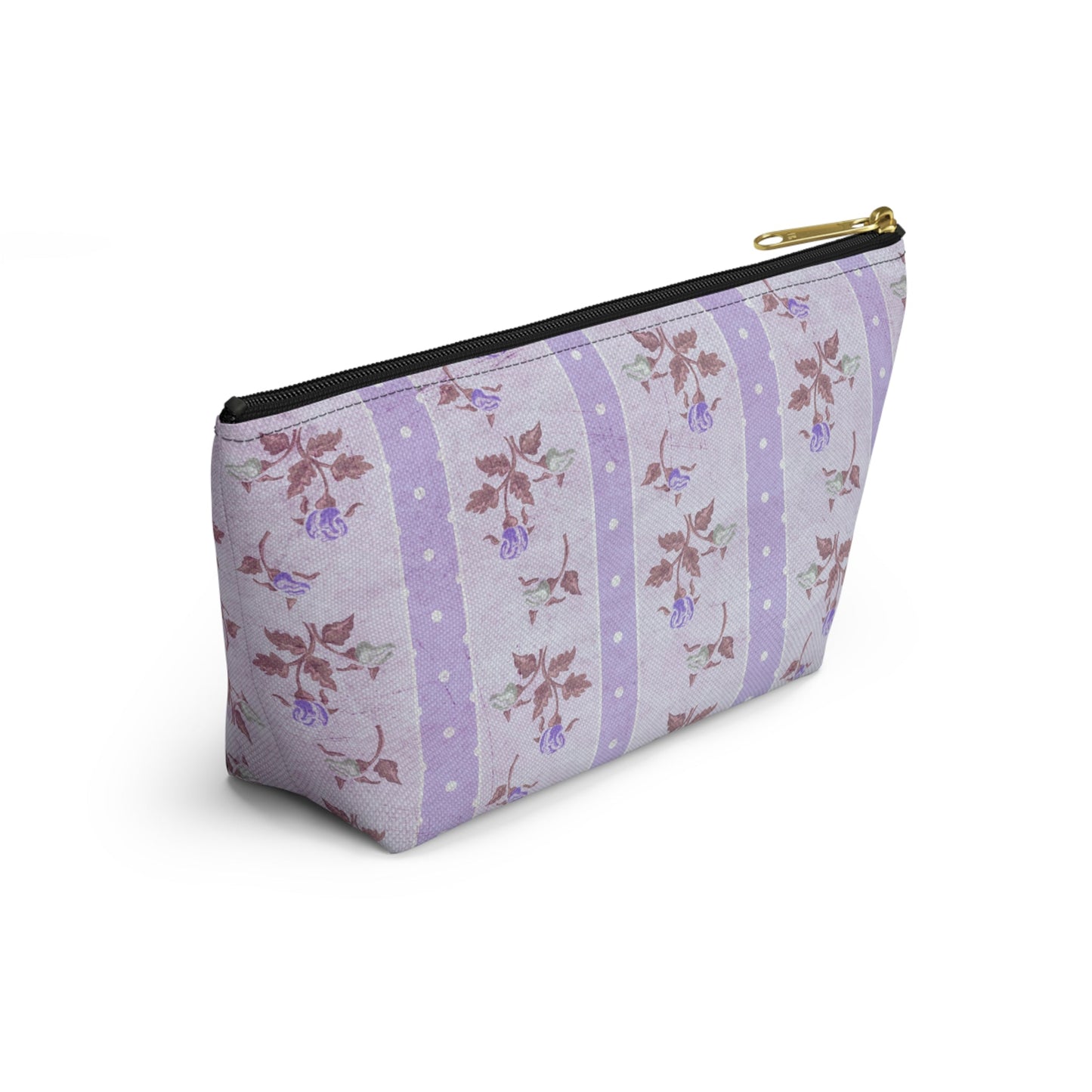 Customizable: Chic Floral Accessory Pouch, Makeup Bag, Travel Organizer, Gift for Her, Floral Toiletry Bag, Cute Pencil Case