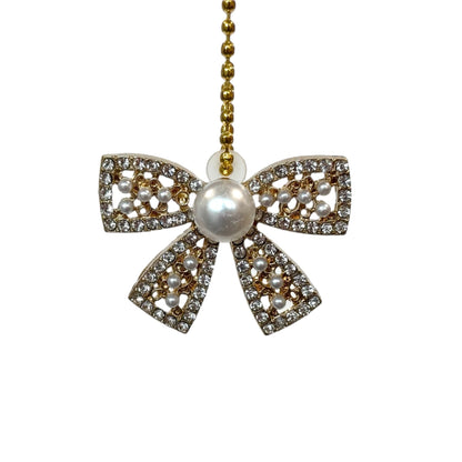Blingy Bow Charm - Tumbler Handle Charm