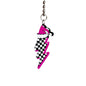 CHRISTMAS CHECKER BOLT Charm - Tumbler Handle Charm