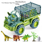 Dinosaur Transporter Children's Toy Set Tyrannosaurus Rex  Car Solid Dinosaur Fall Resistant